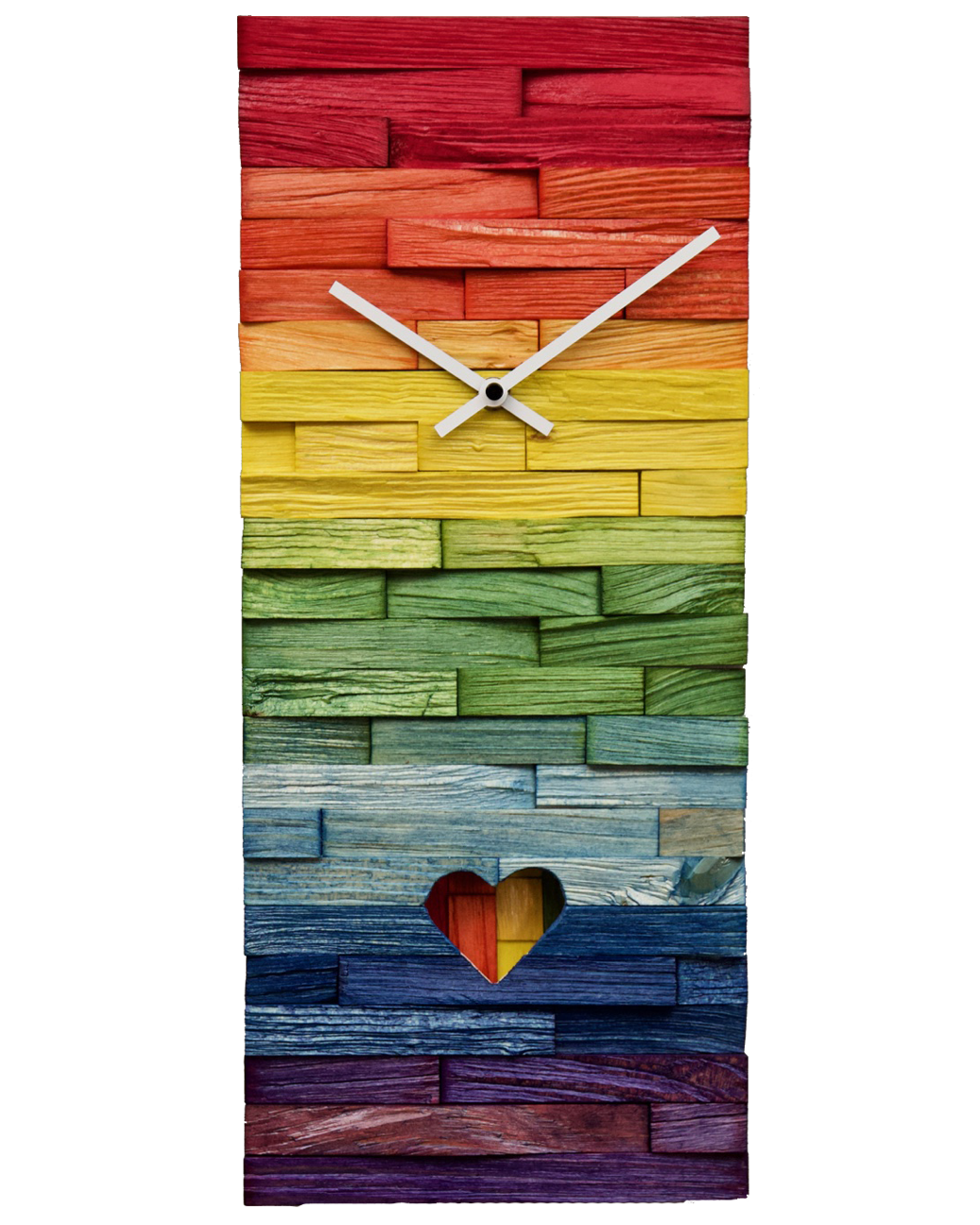 Split Wood Pendulum Clock Art - Swift Wind 0004 — Korzen Designs